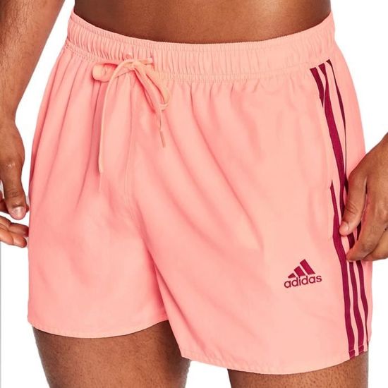 Short de bain Adidas HA0392 Rose Fluo Homme Poches laterales Pink Cdiscount Pret a Porter