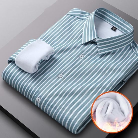 Chemise Homme Lin Surdimensionnée Gellmall - Col V, Manches Longues - Décontractée, Respirante - Tailles S à 5XL