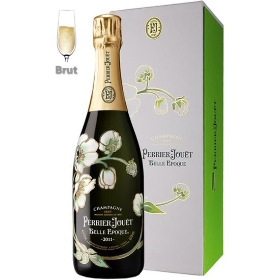 CHAMPAGNE PERRIER JOUET LA BELLE ÉPOQUE 2011 - BRUT 75cl Coffret