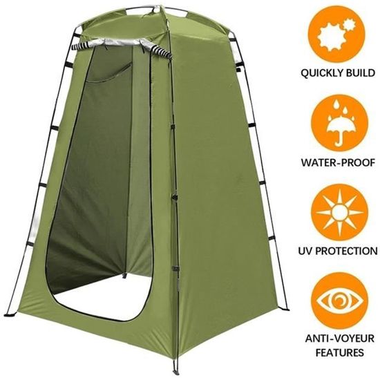 Kit Tente De Douche Solaire Pop-up – 2 Pièces – 5 Gallons – Instantané – Idéal Camping Plage