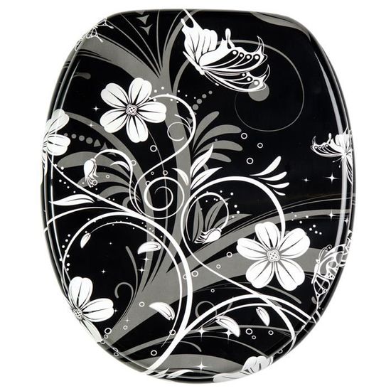 Abattant wc fleurs deals