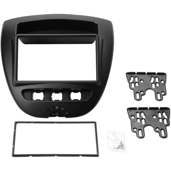 Sound-way - Kit Montage Cadre de Radio Adaptateur autoradio 2 DIN Compatible avec Ford Fiesta/Fusion 2002-2005 - 2D-Fusion Sound-way - Kit Montage Cadre de Radio Adaptateur autoradio 2 DIN Compatible avec Ford Fiesta/Fusion 2002-2005 - 2D-Fusion
