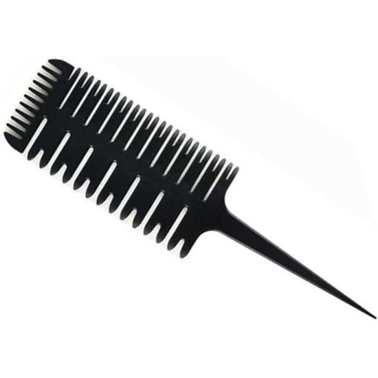 Peigne SIBEL Noir - Lot De 50 Pièces - Longueur 18,5 Cm - Neuf - Idéal Coiffeur, Événementiel, Salon