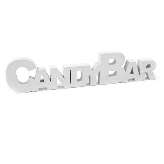 Lettres Candy Bar Décoration Centre de Table en Bois 30CM