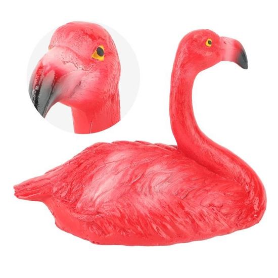 Flamant rose bleu en plastique - Ornement de jardin de haute qualité Flamant rose bleu en plastique - Ornement de jardin de haute qualité