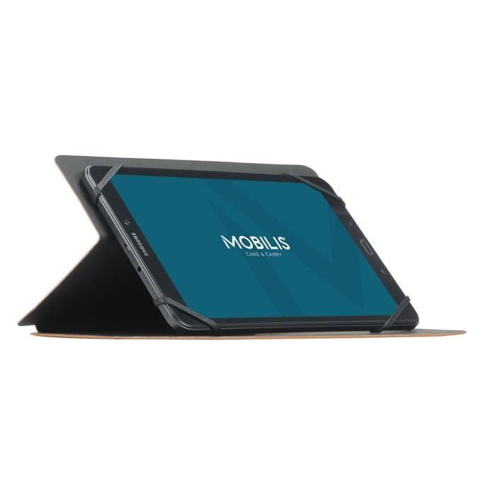 Mobilis Coque de protection Etuis Folio universel pour tablettes 9-11'' - Camel