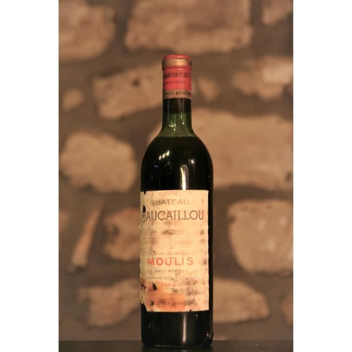 Vin rouge, Moulis, Château Maucaillou 1964 Rouge
