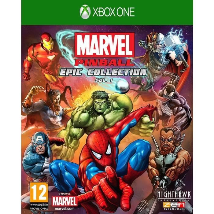 Focus Marvel Pinball Epic Collection Volume 1 Jeu Xbox One