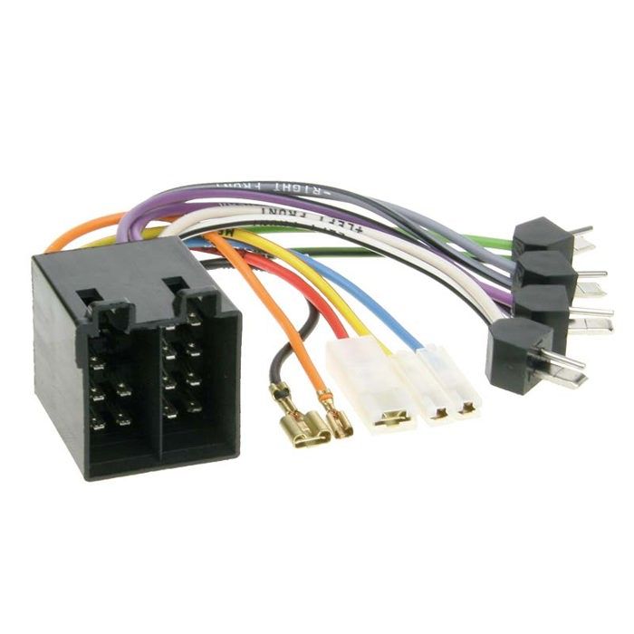 Faisceau autoradio connecteur ISO > DIN plug