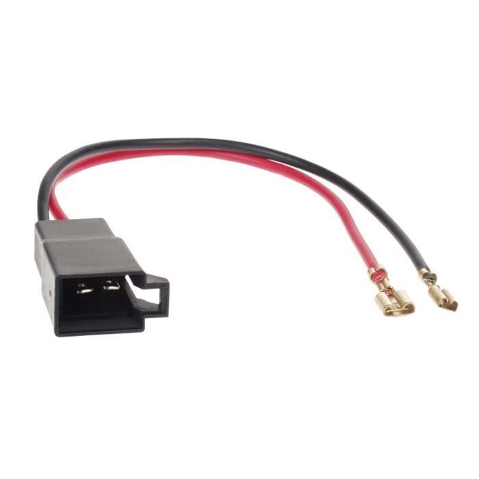 Adaptateur haut parleurs Opel / Renault / Seat / VW (la paire)