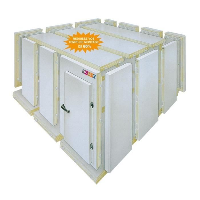 Chambre Froide Positive - Isolation 70 - Hauteur 2070 - Nosem - 1640 x 1260