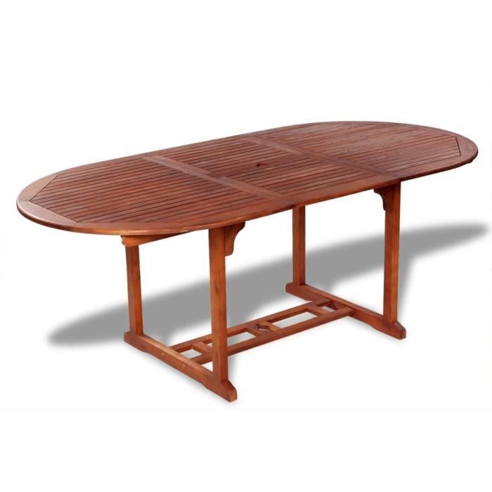 Table de jardin 200x100x74 cm Bois d'acacia massif