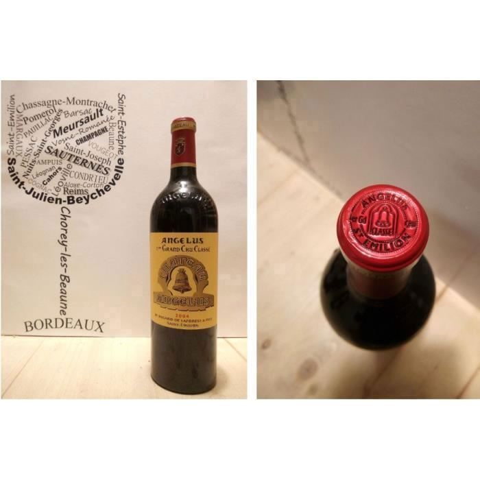 Château Angélus 2004 - Saint-Emilion Grand Cru - 1er Grand Cru classé A - 1 x 75 cl - Rouge