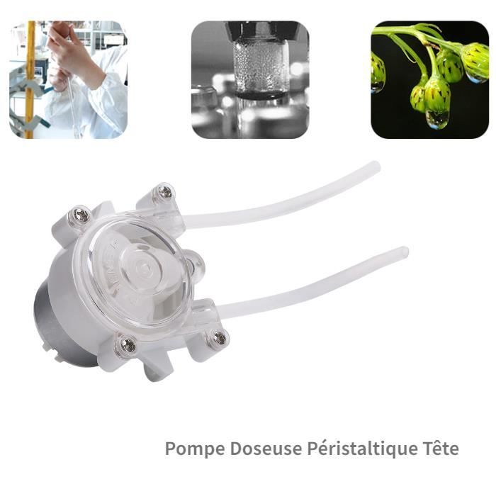 Mini DC 6V Pompe Péristaltique Tête Pour Aquarium HB010
