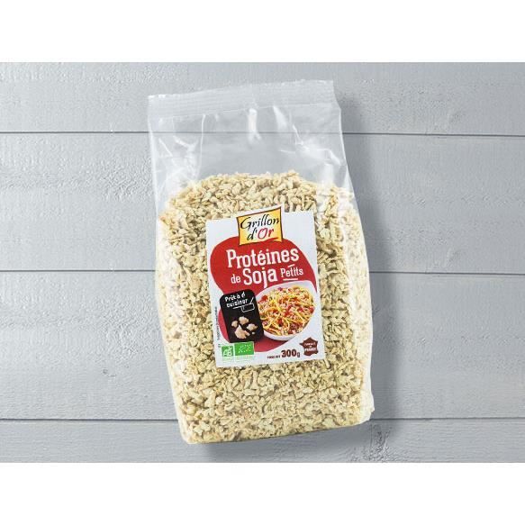 GRILLON D'OR - PROTEINES DE SOJA PETIT 300G