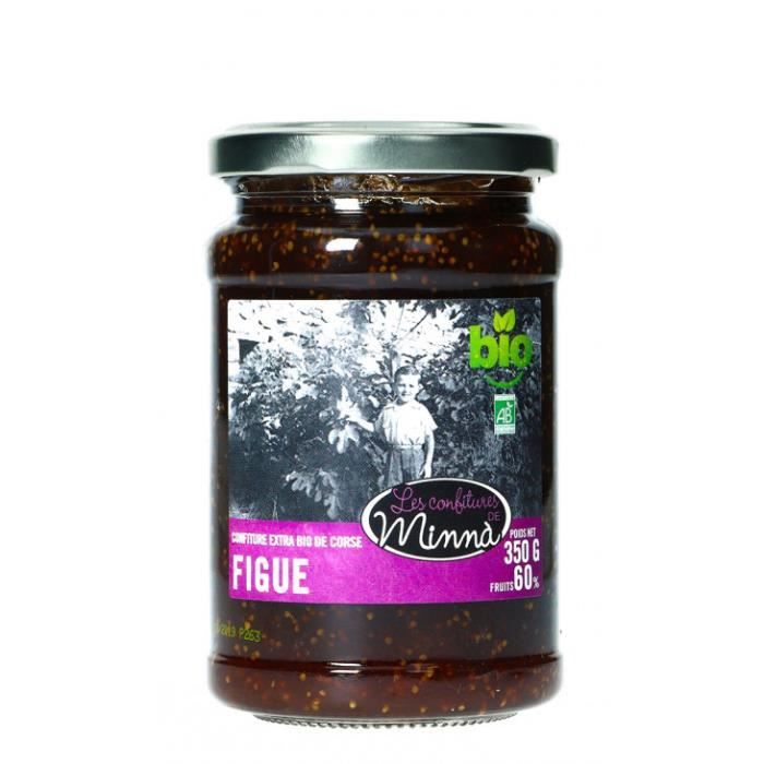 Les spécialités de Minna - Confiture figue 350gr
