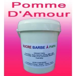 Sucre à barbe à papa Pomme d'Amour 1000g