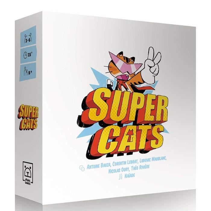 Grrre Games - Jeu d'ambiance - Super Cats 6244