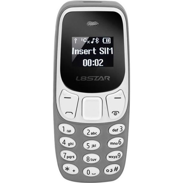 【TÉLÉPHONE PORTABLE】L8STAR BM10 Mini Quad Band débloqué téléphone Bluetooth Dialer 2 Card Low Radiation_gt6743