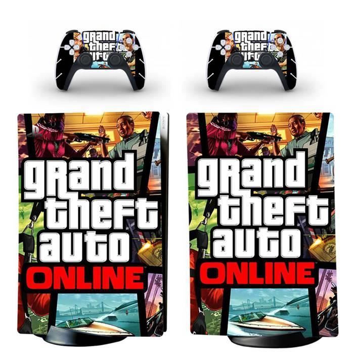 GTA V Online,PS5 sticker Protection peau Dissipation thermique étanche Playstation 5 Digital Edition skin