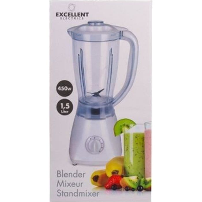 MIXEUR PRO BLENDER ROBOT CUISINE ELECTRIQUE 1,5L