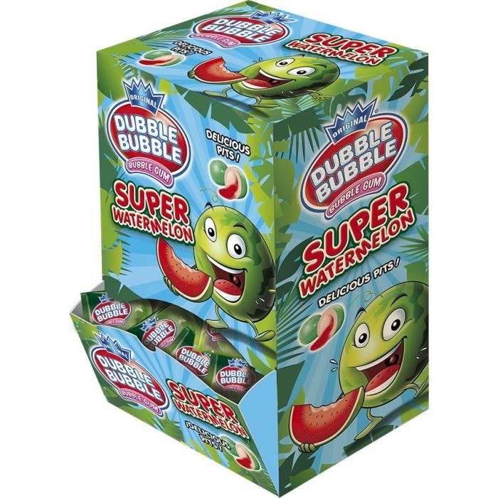 Pack de 200 sachets unitaires Dubble Bubble Pasthèque