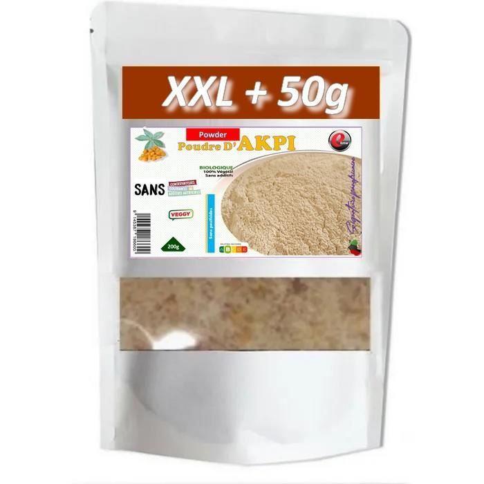 Akpi poudre XXL - Qualité supérieure -200g + 50g gratuits