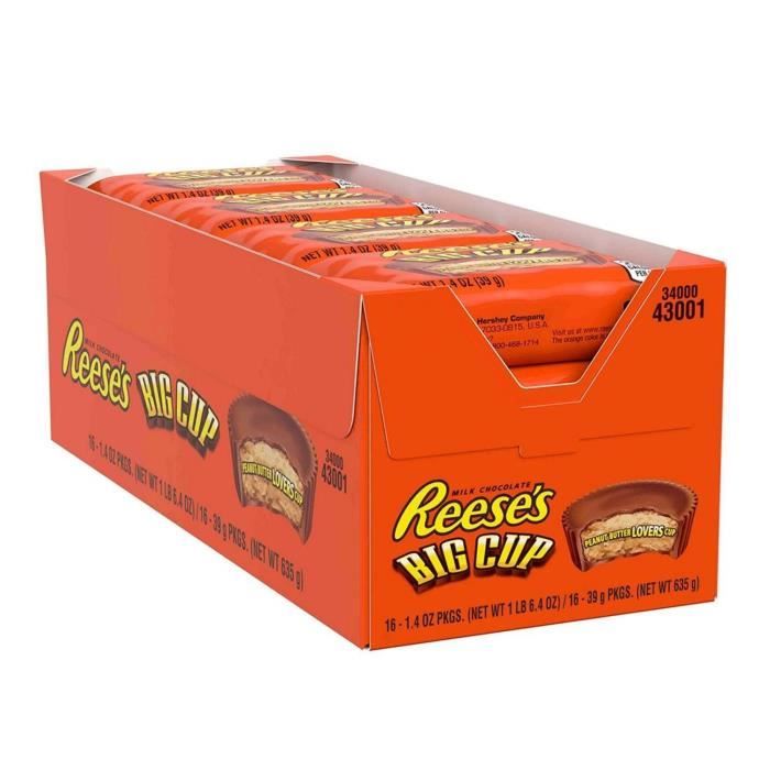 HERSHEY'S REESE'S Big Cup - 39g x 16