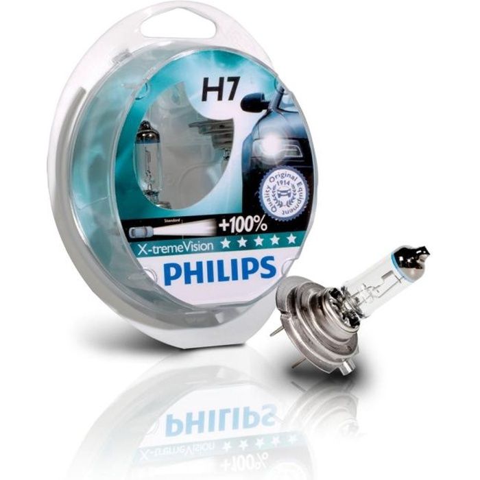 PHILIPS 2 H7 XTREM VISION60/55W