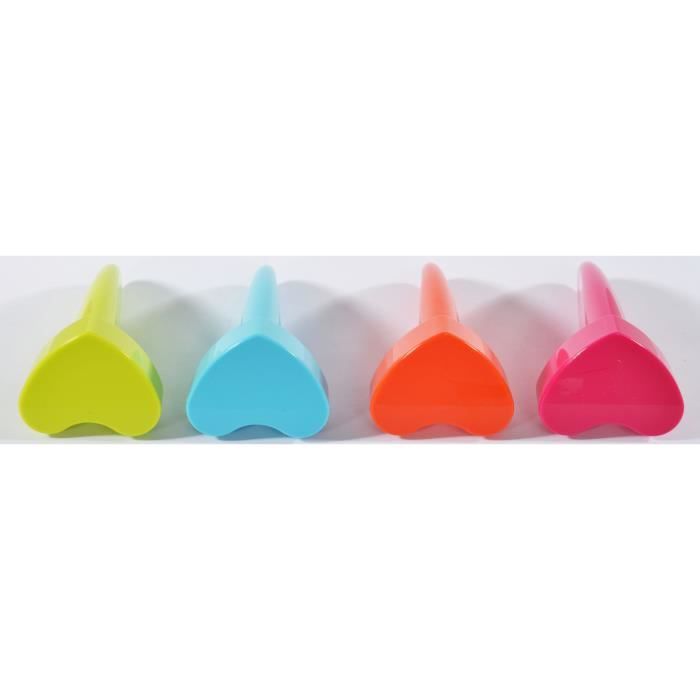 KITCHEN CHEF Lot de 4 sucettes pour Sorbetière FDM-1301