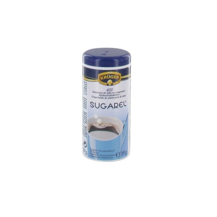 Edulcorant de table en comprimés Sugarel Krüger - 39g