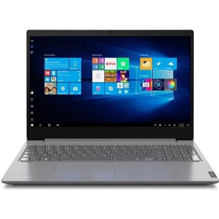LENOVO V15 ADA - PC Portable 15.6’’ HD – AMD 3020E – RAM 8Go – Stockage 256 Go SSD – Windows 10 Home