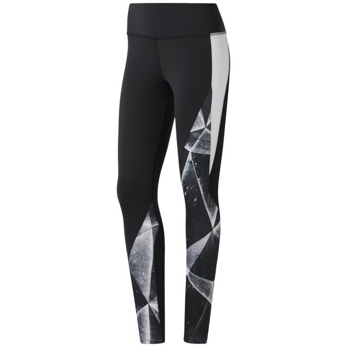 Legging femme Reebok Lux 2.0 Shattered Ice
