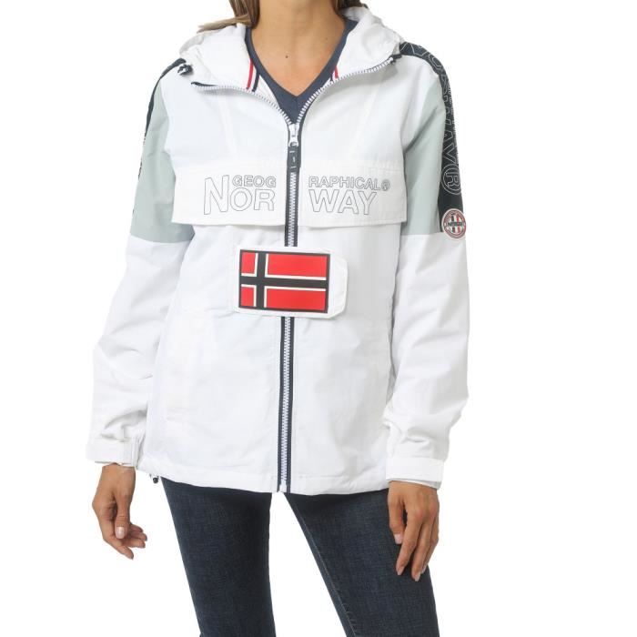 GEOGRAPHICAL NORWAYDoudoune pour Femme Astinafz - Blanc - Femme