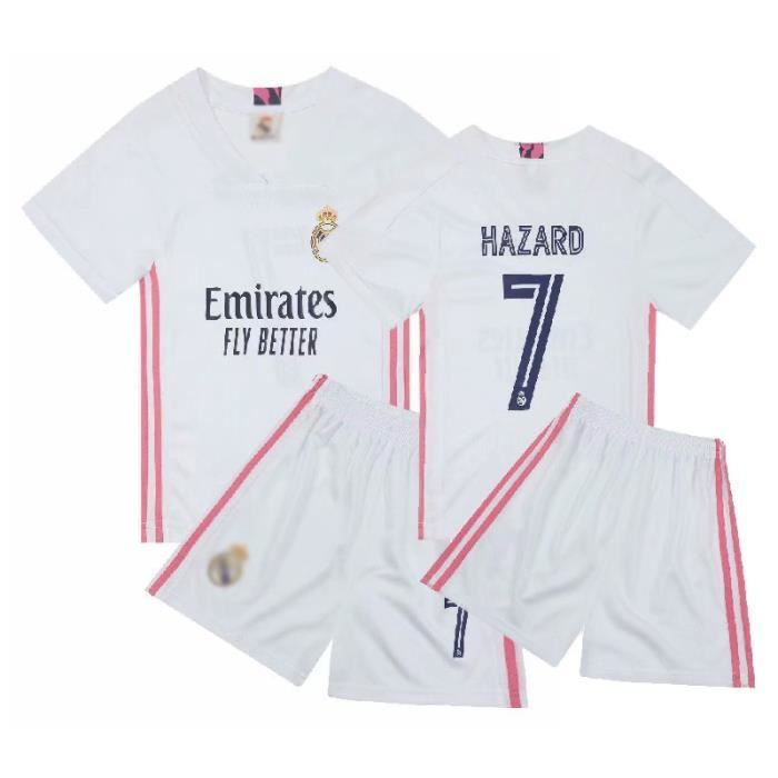 Ensemble de maillots de football-Maillot de football pour enfants 7 Maillot et short de football- Orange chiné