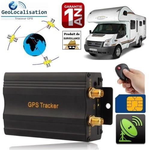 Traceur GPS, GSM, GPRS avec coupe-carburant et circuit