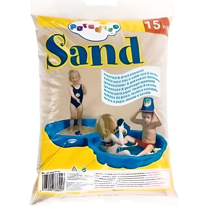 SAC DE SABLE 15 KG POUR BAC A SABLE - PARADISO ...