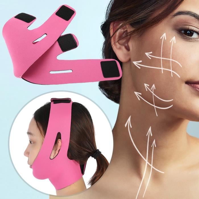 visage v forme minceur visage relaxation bandage soulever forme ceinture lift réduire la double menton Masseur ABI18