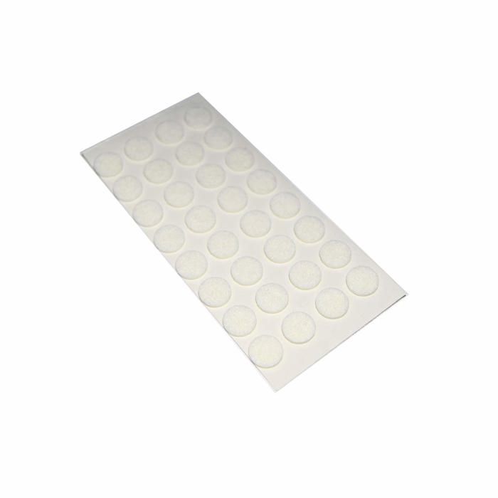 Patin - embout - feutre Mobila - 354001 - Feutres adhesifs ronds 9 mm ...