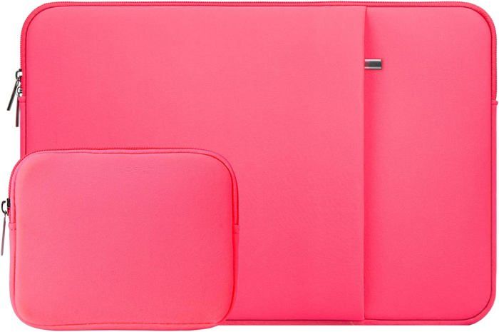Housse Pour Ordinateur Portable 13-13,3 Pouces - Étui Cuir PU étanche, Protection Antichoc, Gris (compatible MacBook Pro, Chromebook)