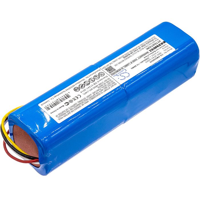 Batterie TECHTEK 1800mAh LiFePO4 Compatible Avec Pelican 3315R – Remplace Plusieurs Références, Bleue, 3,2V