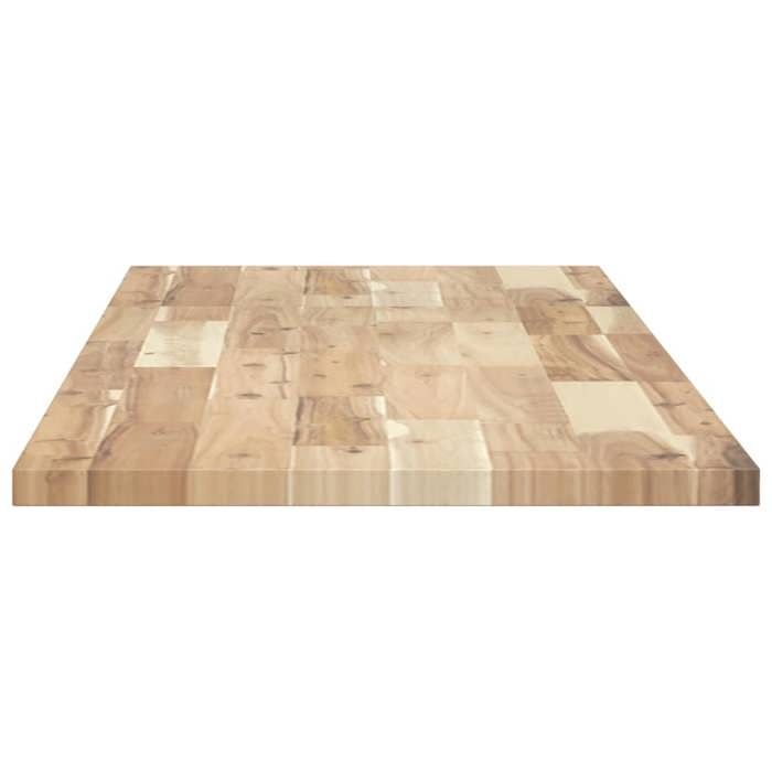 Moderne Dessus de meuble de salle de bain Solomoon Accessoire de meuble non traité bois dacacia 160x40x2 cm MM5