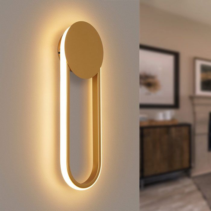 Homefire Applique murale LED dintérieur lampe de couloir design moderne 3000 K