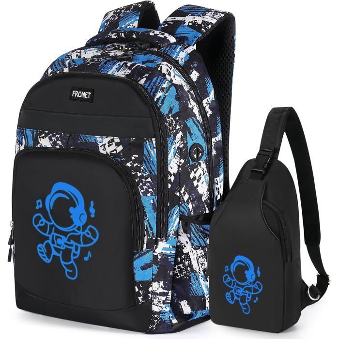 Cartable Garcon Primaire ÉlémentaireSac À Dos Garçons College Scolaire Enfant Ado 8 9 10 11 12 13 14 15 AnsSets De Sacs Pour Fil