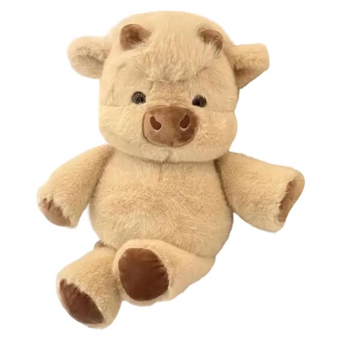 Peluche vache kaki qui court – Design hilarant décoration mignonne et cadeau pour enfants et adulte ACCESSOIRES FABRICATION MAISON