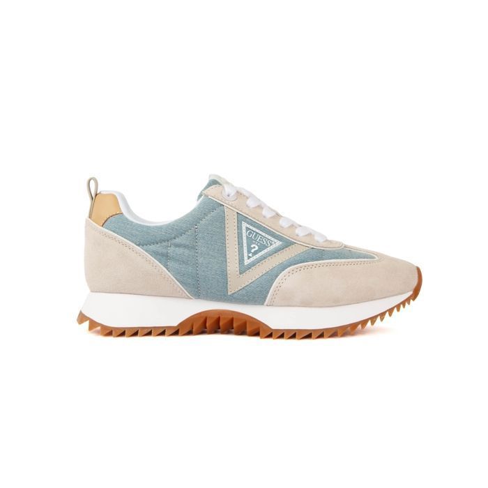 Basket Guess Femme Bail Bleu Synthétique
