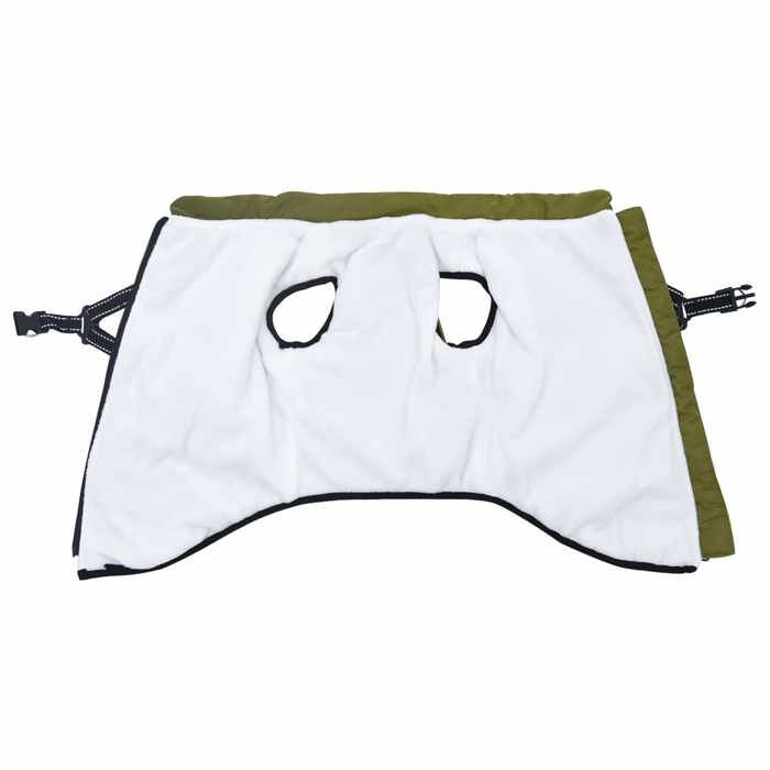 Vêtements pour chiens - Vert - VIDAXL - TOP Manteau pour chien - Vert - armée L44 Fleece et - Polyester &&14990