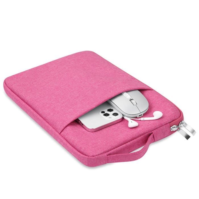 Sacoche Ordinateur Portable Motif Bandana Rouge - Léger, Fin, Pour 10 à 17 Pouces - Housse De Transport