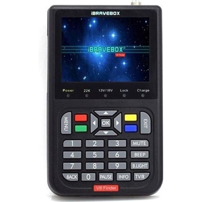 Pointeur Satellite Numérique Premium X PXF-22 - Écran LCD Et Boussole Intégrée - Pour Alignement Antennes Paraboliques Finder Satellite Lcd
