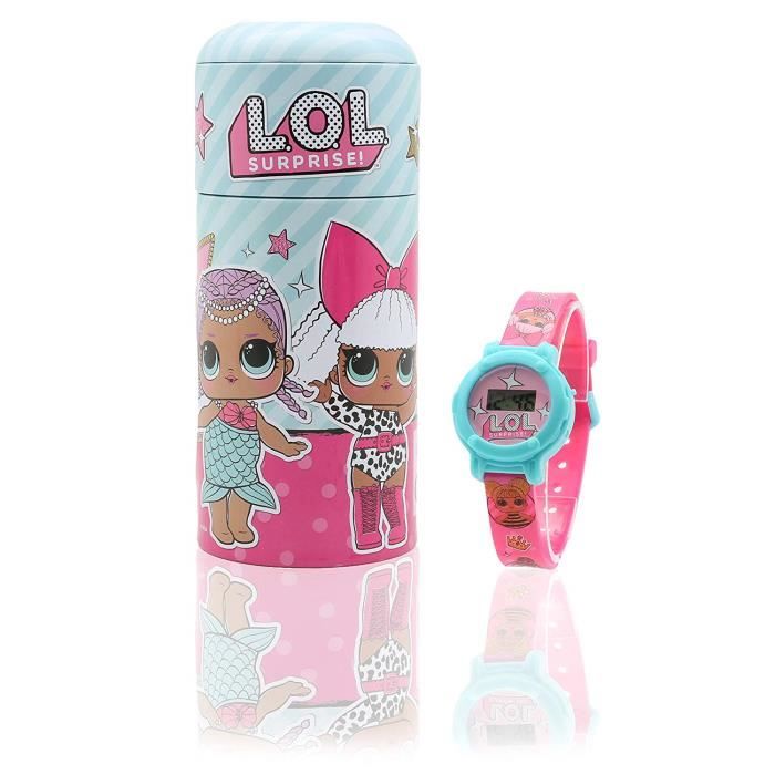 L.O.L. Surprise Confetti Pop Montre avec Tirelire Boite de Rangement Accessoires pour Fille Cdiscount Maison